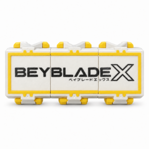 Basic Deckbox BeybladeX – White and yellow
