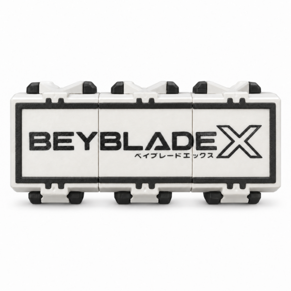 Basic Deckbox BeybladeX – Blanco y negro